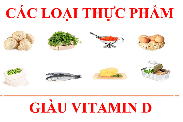 Vitamin D có trong thực phẩm nào